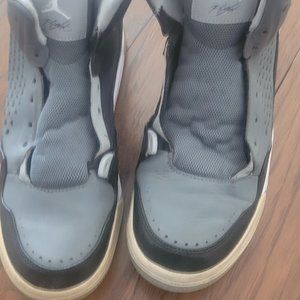 Gray Jordan Flights